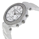 Michael Kors Parker White Dial White Ceramic Strap Watch for Women - MK5654 Authentic Buy Shop Now