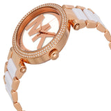 Michael Kors Parker White Dial Two Tone Steel Strap Watch for Women - MK6365 Authentic Buy Shop Now