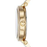 Michael Kors Parker White Dial Two Tone Steel Strap Watch for Women - MK6313 Authentic Buy Shop Now