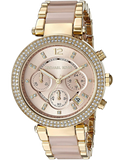 Michael Kors Parker Gold Dial Two Tone Steel Strap Watch for Women - MK6326 Authentic Buy Shop Now