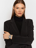 Michael Kors Parker Quartz Silver Dial Silver Steel Strap Watch For Women - MK6658 Authentic Buy Shop Now