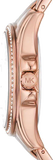 Michael Kors Mini Pilot Quartz Gold Dial Gold Steel Strap Watch For Women - MK7367 Authentic Buy Shop Now