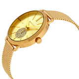 Michael Kors Portia Gold Dial Gold Mesh Bracelet Watch for Women - MK3844 Authentic Buy Shop Now