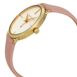 Michael Kors Portia Quartz White Dial Pink Leather Strap Watch For Women - MK2659 Authentic Buy Shop Now