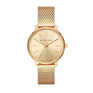 Michael Kors Pyper Quartz Gold Dial Gold Mesh Strap Watch For Women - MK4339 Authentic Buy Shop Now