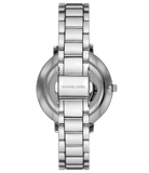 Michael Kors Pyper Three Hand Pink Dial Silver Steel Strap Watch For Women - MK4631 Authentic Buy Shop Now