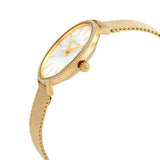 Michael Kors Pyper Quartz Mother of Pearl White Dial Gold Mesh Bracelet Watch For Women - MK4619 Authentic Buy Shop Now