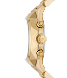 Michael Kors Raquel Analog Gold Dial Gold Steel Strap Watch For Women - MK4690 Authentic Buy Shop Now