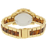 Michael Kors Ritz Gold Dial Two Tone Steel Strap Watch for Women - MK6322 Authentic Buy Shop Now