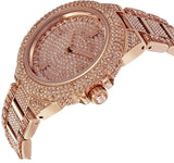 Michael Kors Camille Crystal Rose Gold Dial Rose Gold Steel Strap Watch for Women - MK5862 Authentic Buy Shop Now