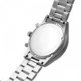 Michael Kors Slim Runway Chronograph Blue Dial Silver Steel Strap Watch For Men - MK8917 Authentic Buy Shop Now