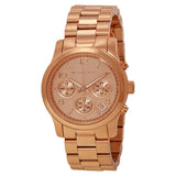 Michael Kors Runway Rose Gold Dial Rose Gold Steel Strap Watch for Women - MK5128 Authentic Buy Shop Now