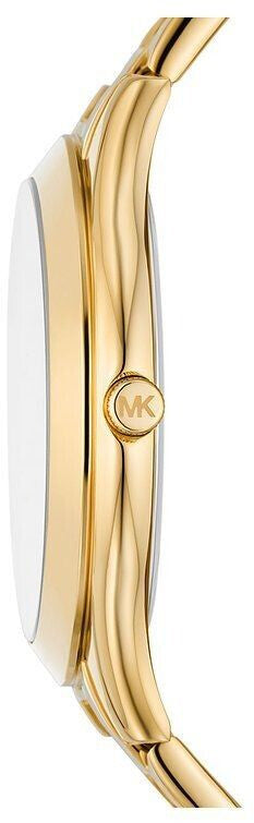 Michael Kors Runway Gold Dial Gold Steel Strap Watch For Women - MK4732 Authentic Buy Shop Now