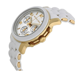 Michael Kors Runway White Dial White Steel Strap Watch for Women - MK5145 Authentic Buy Shop Now