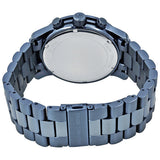 Michael Kors Runway Chronograph Blue Dial Blue Steel Strap Watch For Men - MK8538 Authentic Buy Shop Now
