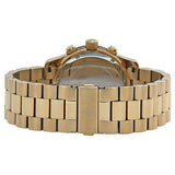 Michael Kors Runway Quartz Orange Dial Gold Steel Strap Watch For Women - MK5930 Authentic Buy Shop Now
