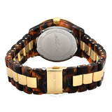Michael Kors Runway Three-Hand Brown Dial Two Tone Steel Strap Watch for Women - MK7354 Authentic Buy Shop Now