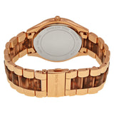 Michael Kors Runway Rose Gold Dial Two Tone Steel Strap Watch for Women - MK4301 Authentic Buy Shop Now