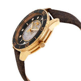 Michael Kors Runway Quartz Black Dial Brown Leather Strap Watch For Women - MK6979 Authentic Buy Shop Now