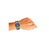 Michael Kors Sawyer Blue Dial Blue Leather Strap Watch for Women - MK2425 Authentic Buy Shop Now