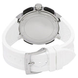 Michael Kors Sidney Multifunction Black Dial White Silicone Strap Watch For Women - MK6947 Authentic Buy Shop Now