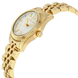 Michael Kors Lexington Quartz Silver Dial Gold Steel Strap Watch For Women - MK3229 Authentic Buy Shop Now