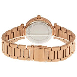 Michael Kors Skylar Quartz Rose Gold Dial Rose Gold Steel Strap Watch For Women - MK5971 Authentic Buy Shop Now