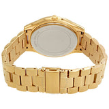 Michael Kors Slim Runway Analog Gold Dial Gold Steel Strap Watch For Women - MK3739 Authentic Buy Shop Now