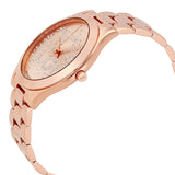 Michael Kors Slim Runway Rose Gold Dial Rose Gold Steel Strap Watch for Women - MK3591 Authentic Buy Shop Now