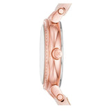 Michael Kors Sofie Chronograph Rose Gold Dial Rose Gold Steel Strap Watch For Women - MK6560 Authentic Buy Shop Now