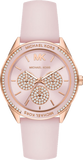 Michael Kors Quartz Pink Dial Pink Silicone Strap Watch For Women - MK6946 Authentic Buy Shop Now