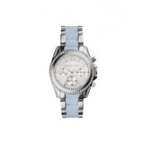 Michael Kors Blair Silver Dial Two Tone Steel Strap Watch for Women - MK6137 Authentic Buy Shop Now