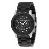 Michael Kors Runway Black Dial Black Rubber Strap Watch for Men - MK8107 Authentic Buy Shop Now
