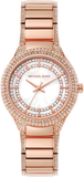 Michael Kors Sylvia Mother Of Pearl Dial Rose Gold Steel Strap Watch for Women - MK4656 Authentic Buy Shop Now