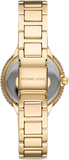 Michael Kors Taryn Quartz Gold Dial Gold Steel Strap Watch For Women - MK4459 Authentic Buy Shop Now