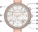 Michael Kors Parker White Dial Two Tone Steel Strap Watch for Women - MK5820 Authentic Buy Shop Now