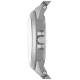 Michael Kors Paxton Analog Black Dial Silver Steel Strap Watch For Men - MK8500 Authentic Buy Shop Now