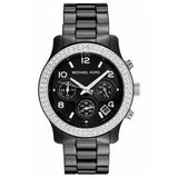 Michael Kors Runway Black Dial Black Steel Strap Watch for Women - MK5190 Authentic Buy Shop Now