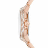 Michael Kors Camille Multifunction White Dial Rose Gold Steel Strap Watch For Women - MK6845 Authentic Buy Shop Now