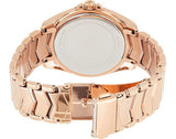Michael Kors Whitney Quartz White Dial Rose Gold Steel Strap Watch For Women - MK6694 Authentic Buy Shop Now