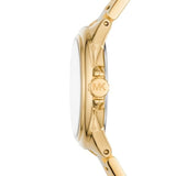 Michael Kors Camille Quartz White Dial Gold Steel Strap Watch For Women - MK7255 Authentic Buy Shop Now