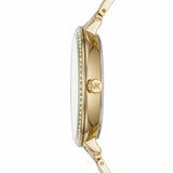 Michael Kors Charley Three-Hand Quartz Gold Dial Gold Steel Strap Watch for Women - MK4399 Authentic Buy Shop Now