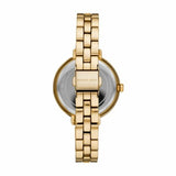 Michael Kors Charley Three-Hand Quartz Gold Dial Gold Steel Strap Watch for Women - MK4399 Authentic Buy Shop Now
