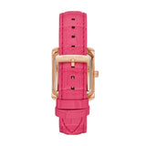 Michael Kors Emery Quartz Diamonds Rose Gold Dial Pink Leather Strap Watch For Women - MK2984 Authentic Buy Shop Now