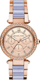 Michael Kors Parker Gold Dial Two Tone Steel Strap Watch for Women - MK6327 Authentic Buy Shop Now