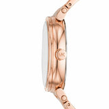 Michael Kors Sofie Quartz Rose Gold Dial Rose Gold Steel Strap Watch For Women - MK4335 Authentic Buy Shop Now