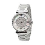 Michael Kors Caitlin Crystal Dial Silver Steel Strap Watch for Women - MK3331 Authentic Buy Shop Now