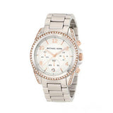 Michael Kors Blair Chronograph Silver Dial Silver Steel Strap Watch for Women - MK5459 Authentic Buy Shop Now