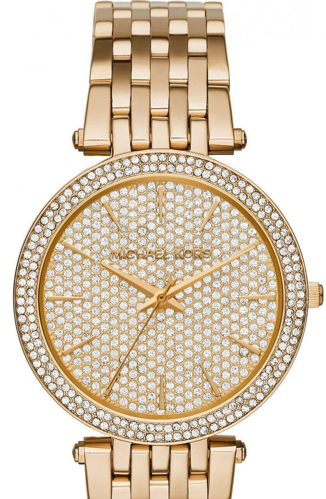 Michael Kors Darci Gold Dial Gold Steel Strap Watch for Women - MK3438 Authentic Buy Shop Now