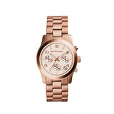 Michael Kors Runway Rose Gold Dial Rose Gold Steel Strap Watch for Women - MK5128 Authentic Buy Shop Now